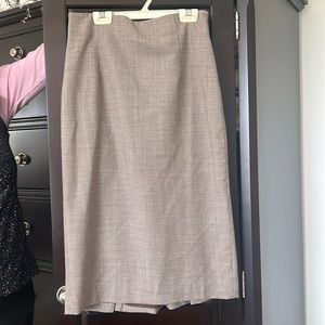 Banana Republic plaid pencil skirt